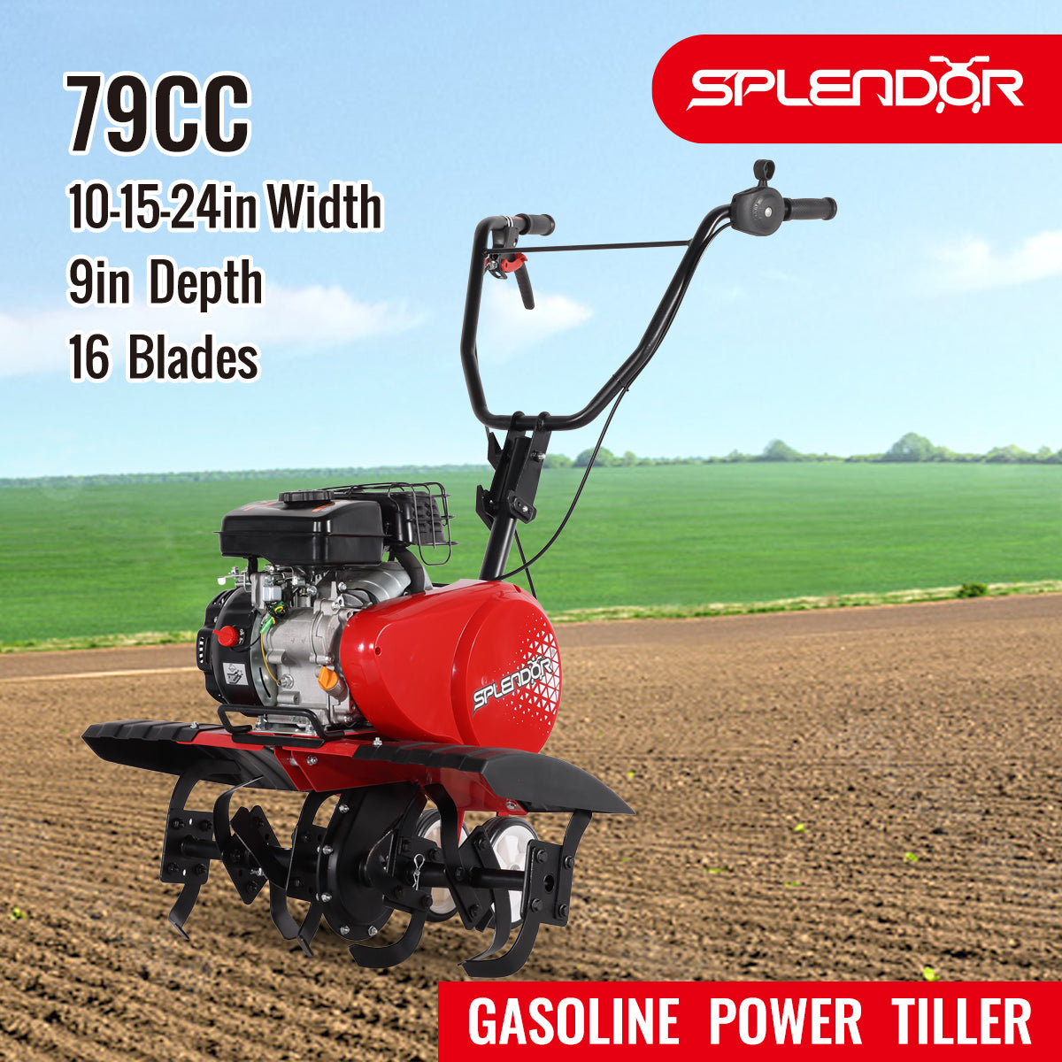 Gasoline power tiller BK-30R